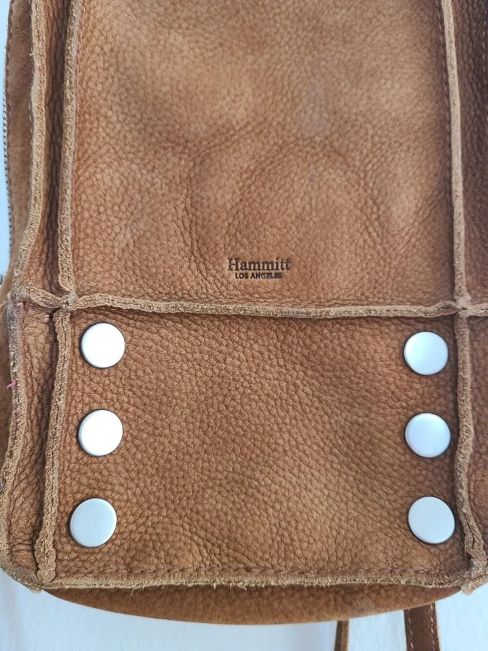 Hammitt Suede Hunter Mini Backpack Brown